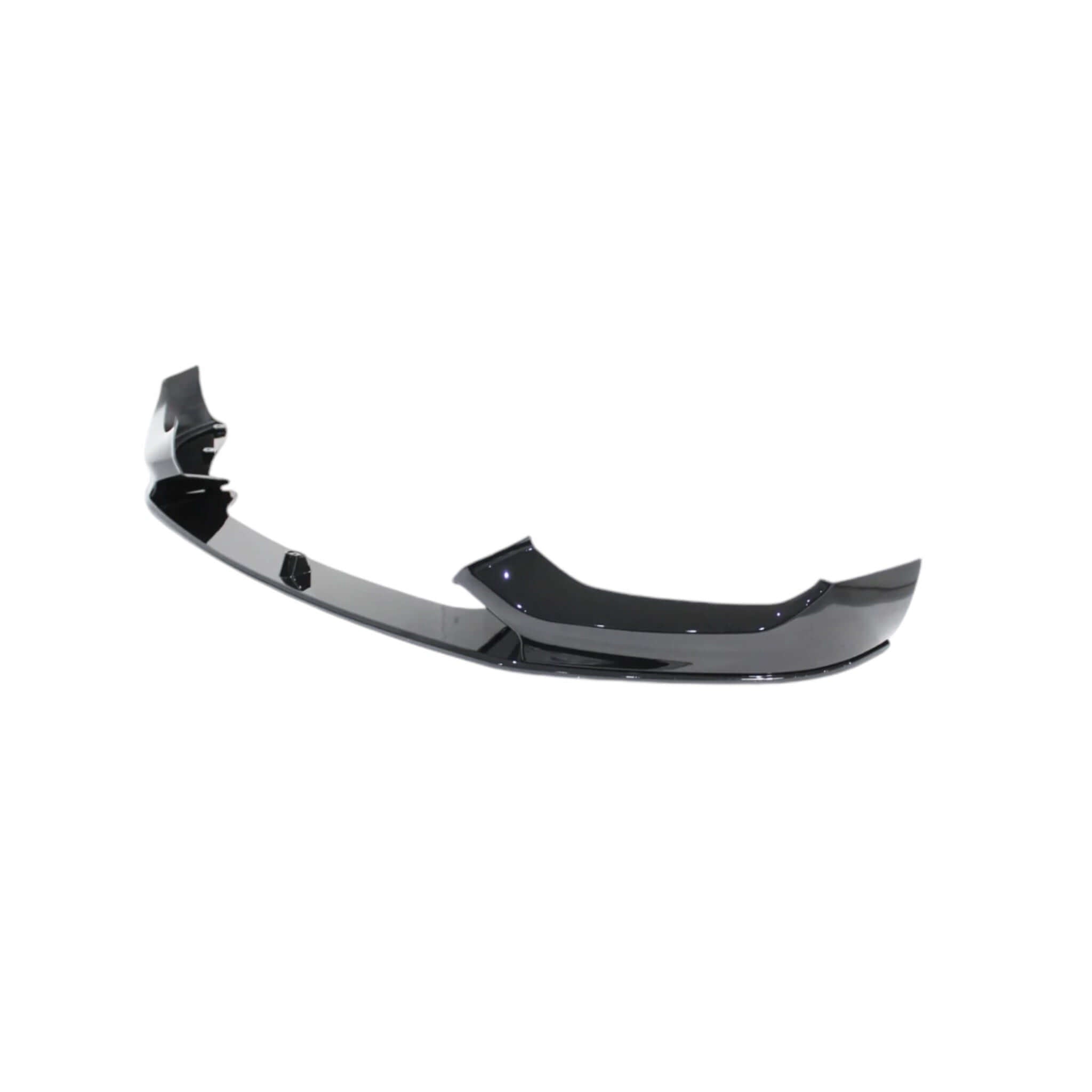 BMW F20 F21 Front Splitter – Gloss Black Front Lip Upgrade for sporty exterior enhancement.
