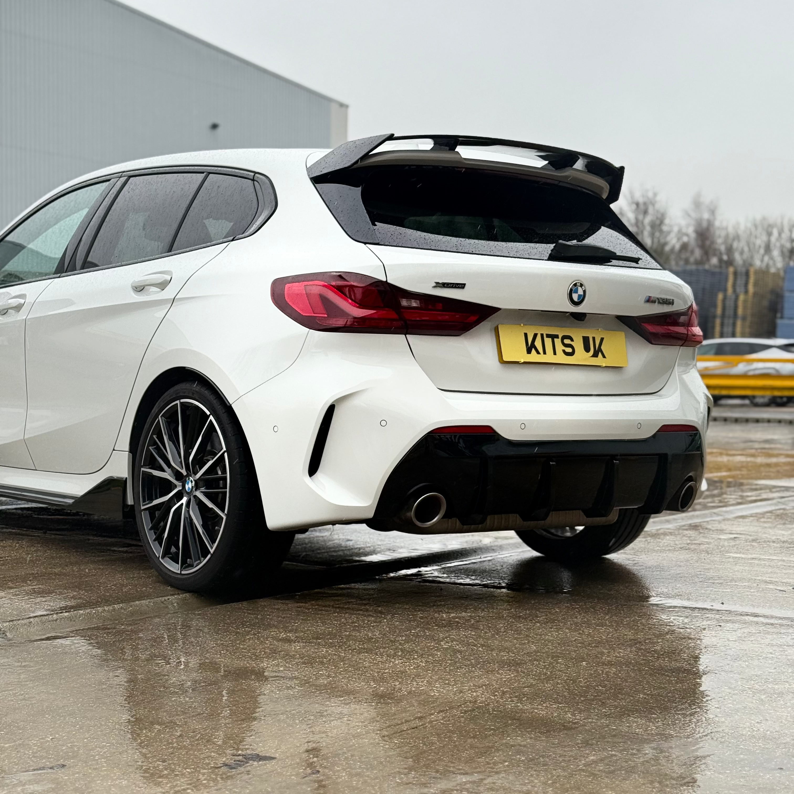 BMW F40 Roof Spoiler Gloss Black - KITS UK