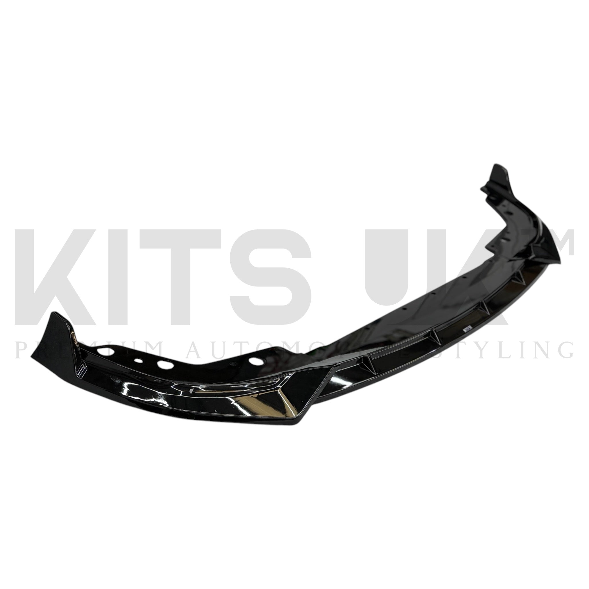BMW 3 Series G20 LCI Gloss Black Splitter (KITS UK Style)