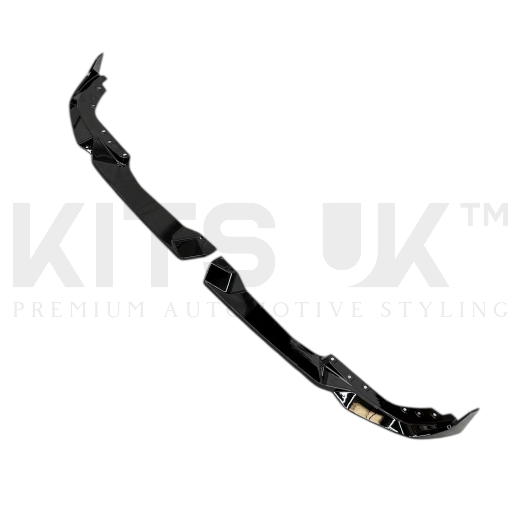 BMW G20/G21 3 Series LCI Gloss Black Splitter MP Style - KITS UK
