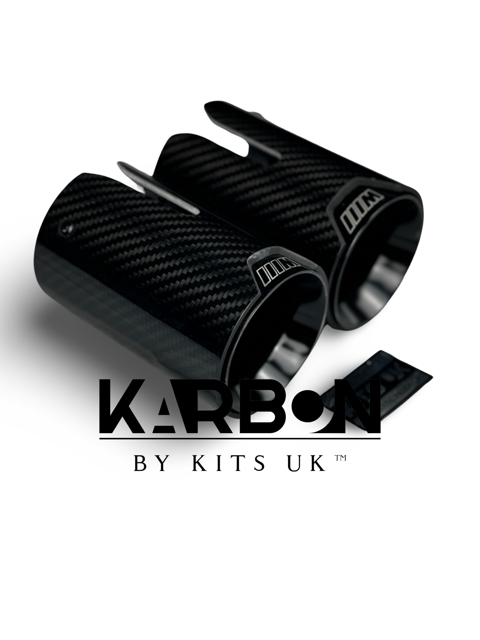BMW F Series Carbon Fibre Twin Tips - KITS UK