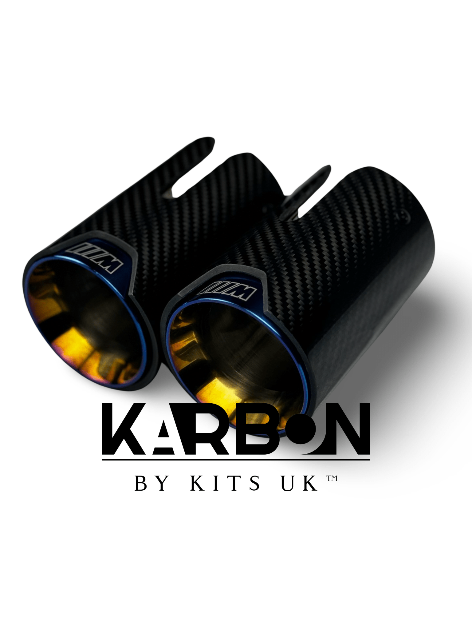 BMW F Series Carbon Fibre Twin Tips - KITS UK
