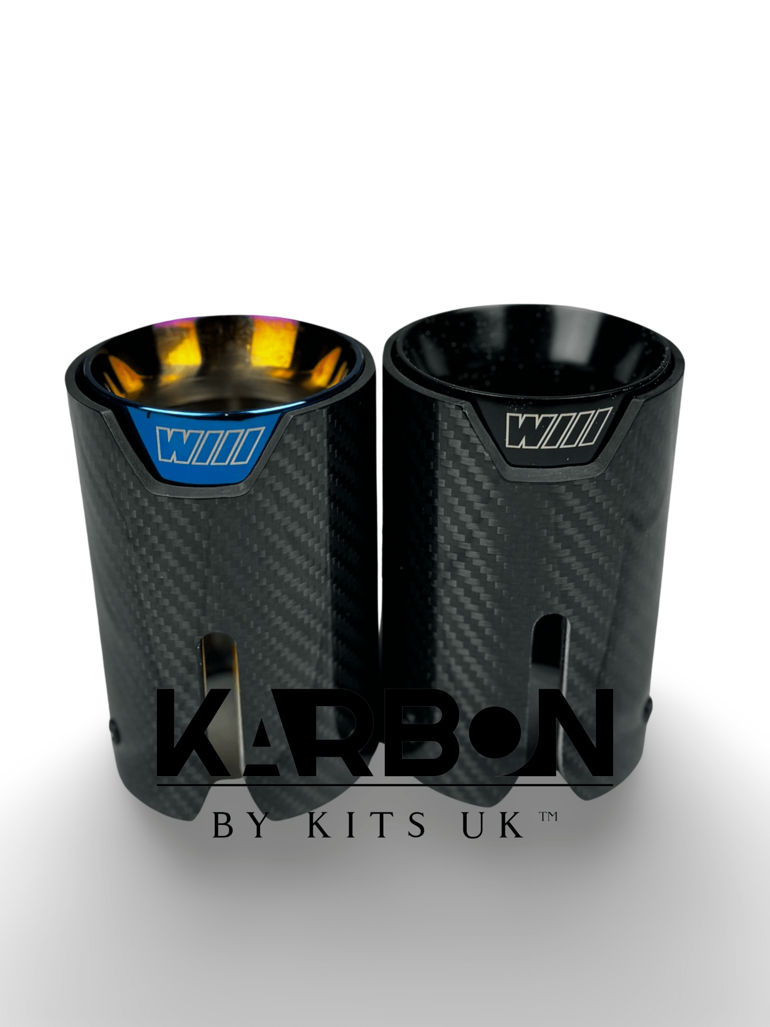 BMW F Series Carbon Fibre Twin Tips - KITS UK