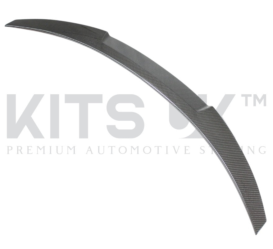 BMW G82 M4/G22 Coupé - Carbon Fibre V Style Boot Spoiler - KITS UK