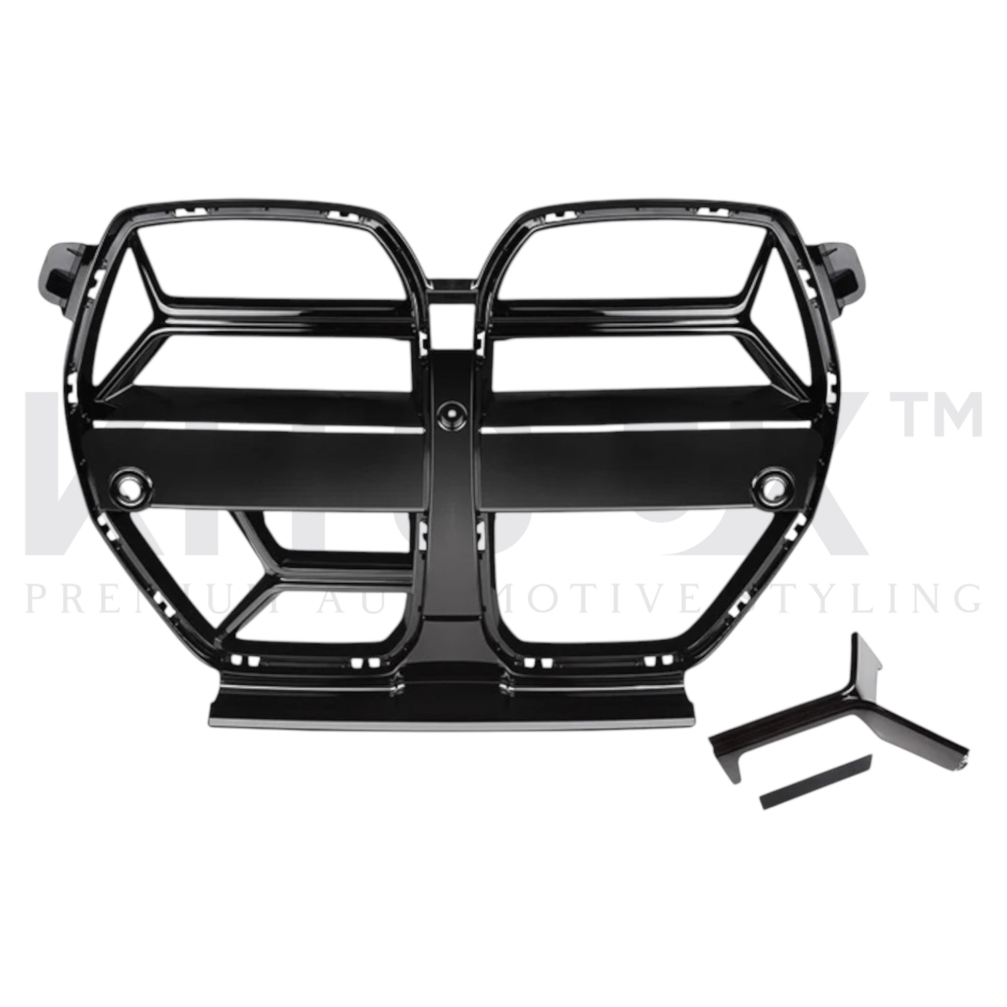 BMW G80/G81/G82/G82 Gloss Black CSL Style Grille (With/Without ACC) - KITS UK