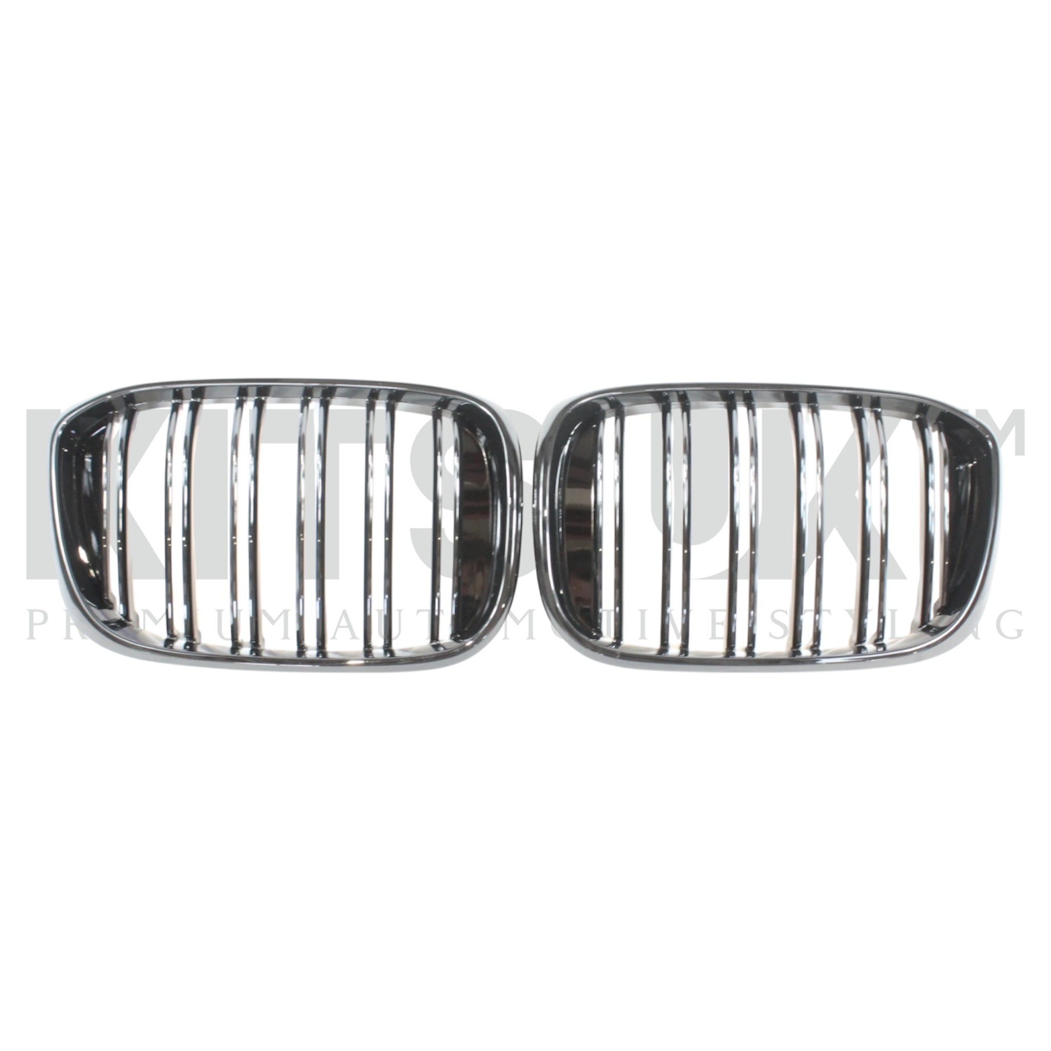 BMW X3 - G01 Dual Line Grilles (Gloss Black) - KITS UK