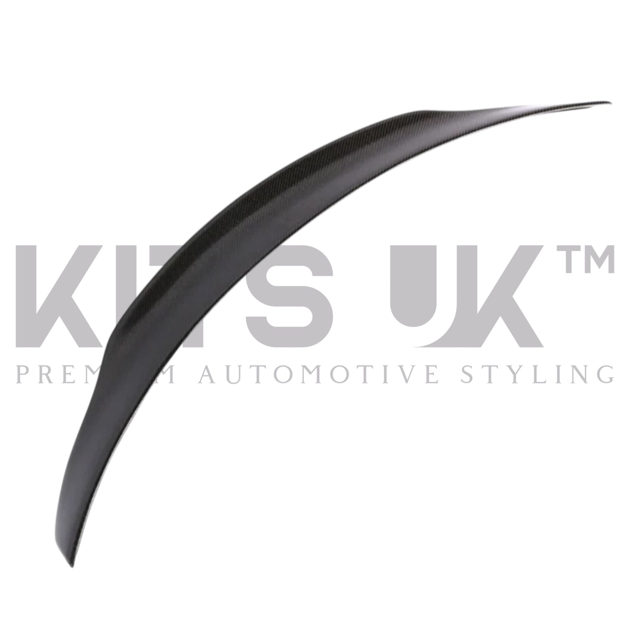 Mercedes W205/C63 Saloon Carbon Fibre Ducktail Spoiler - KITS UK