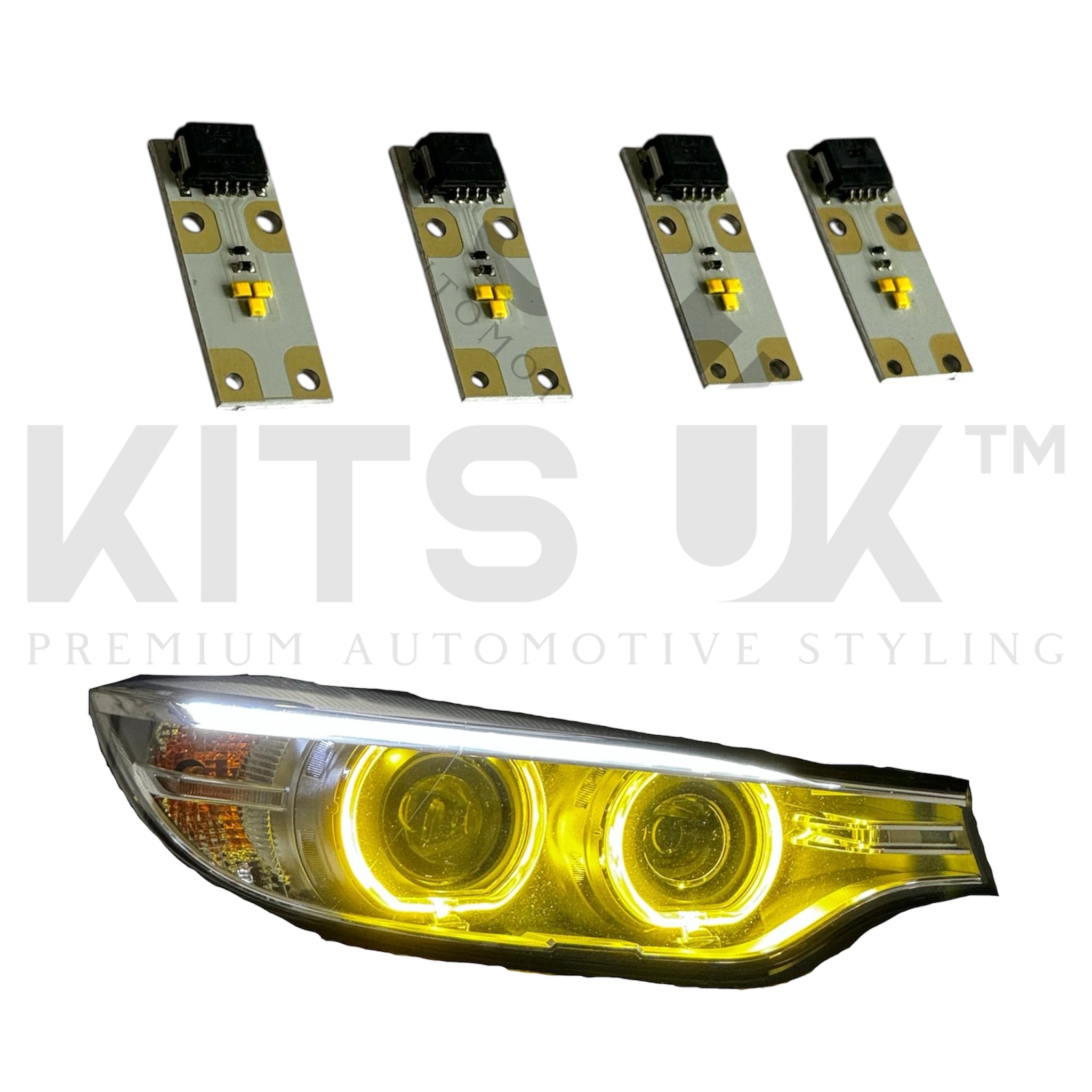 BMW F Series Pre-Lci CSL Style Yellow DRLs