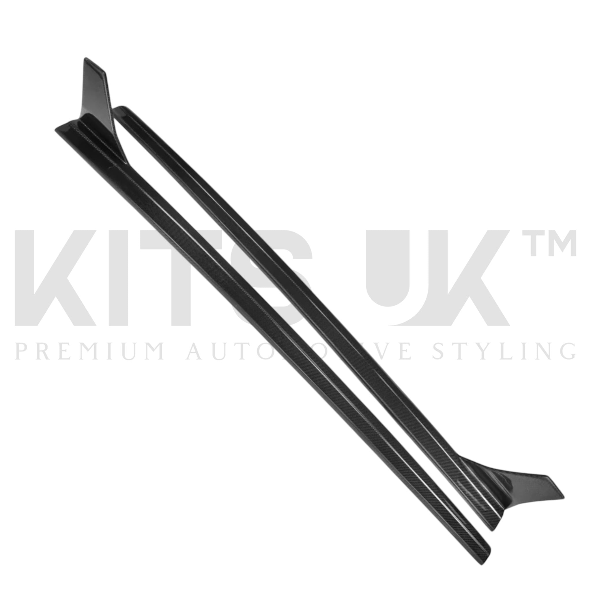 AUDI A3/S3/RS3 8V SALOON CARBON FIBRE SIDE SKIRTS - V2 - KITS UK