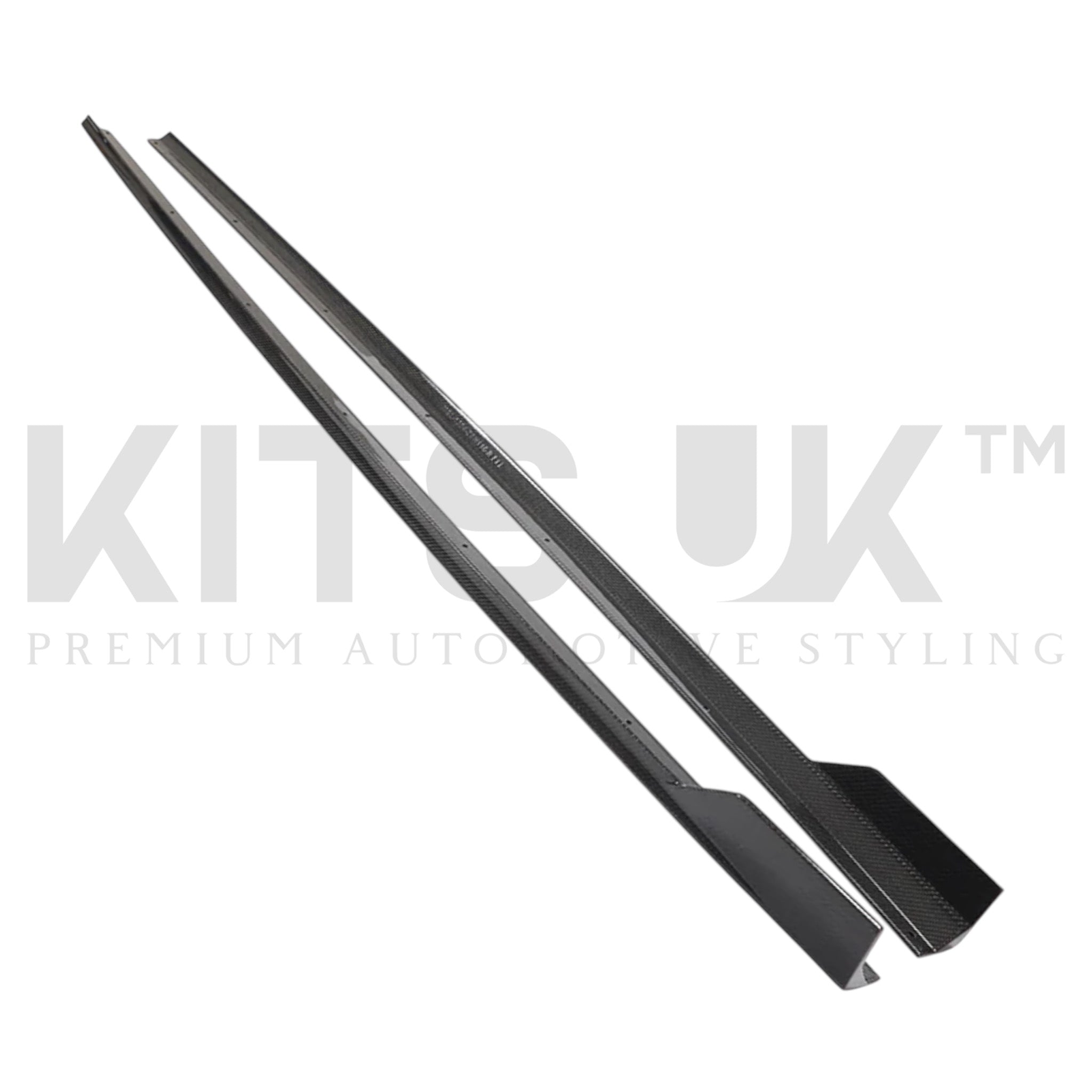 AUDI A3/S3/RS3 8V SALOON CARBON FIBRE SIDE SKIRTS - KITS UK
