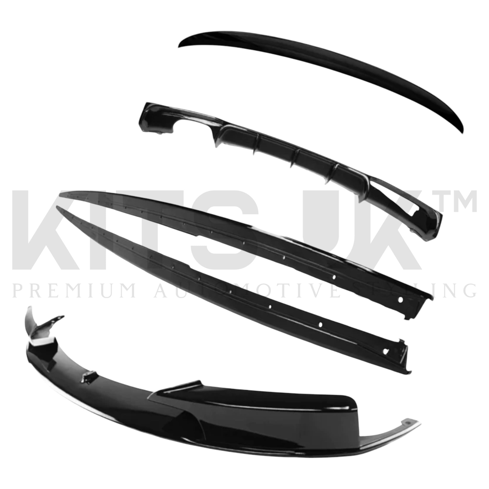 BMW F30 Performance Package full set of exterior styling parts for 2013-2019 models.