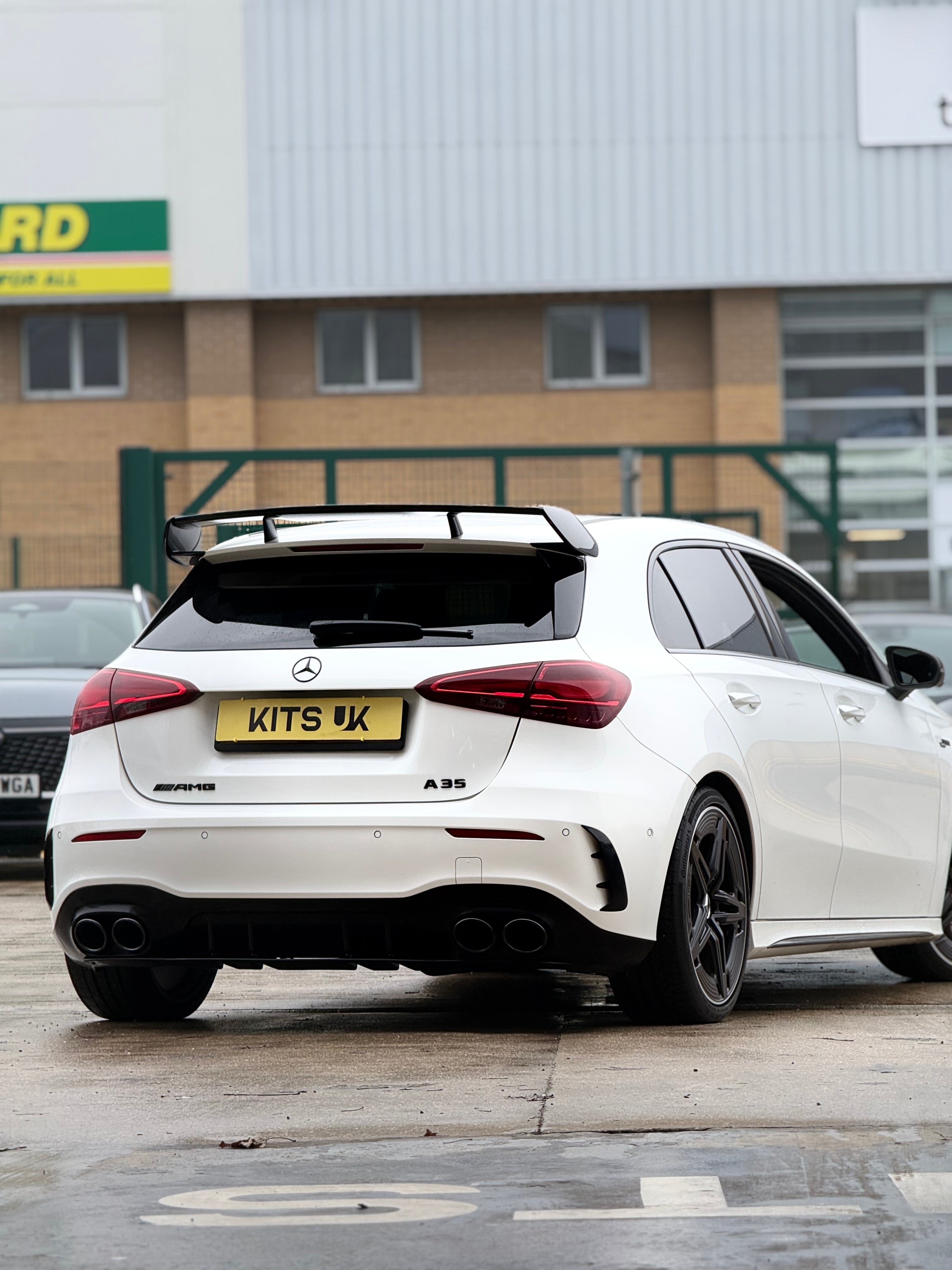 Mercedes A35 Black Badge Package (WITHOUT FRONT GRILLE STAR) - KITS UK