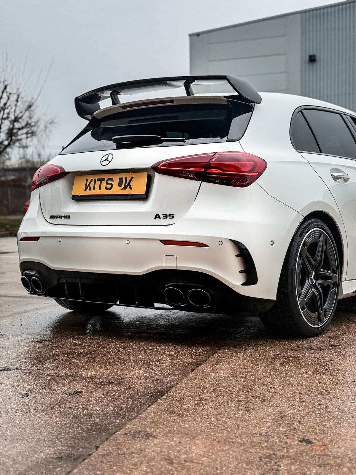 Mercedes A35 Black Badge Package (WITH FRONT GRILLE STAR) - KITS UK