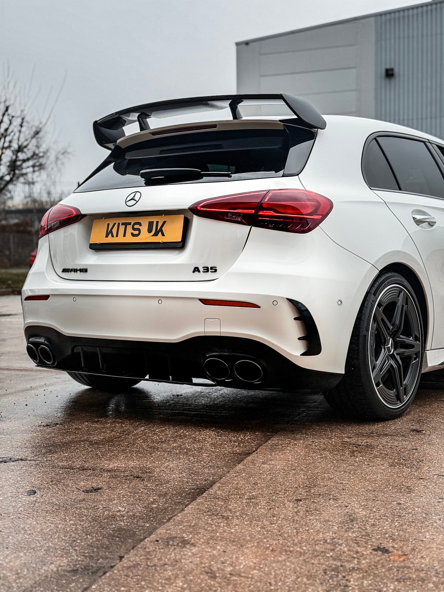 Mercedes A35 Black Badge Package (WITHOUT FRONT GRILLE STAR) - KITS UK