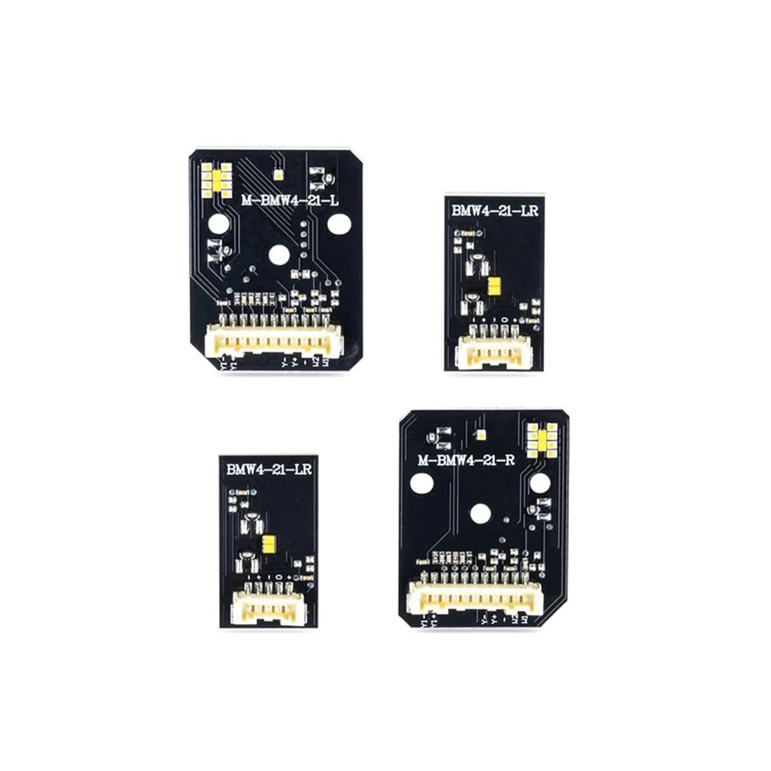 KITS UK BMW M3/M4/4 SERIES YELLOW DAYTIME RUNNING LIGHTS, LED MODULE SET - CSL STYLE - KITS UK