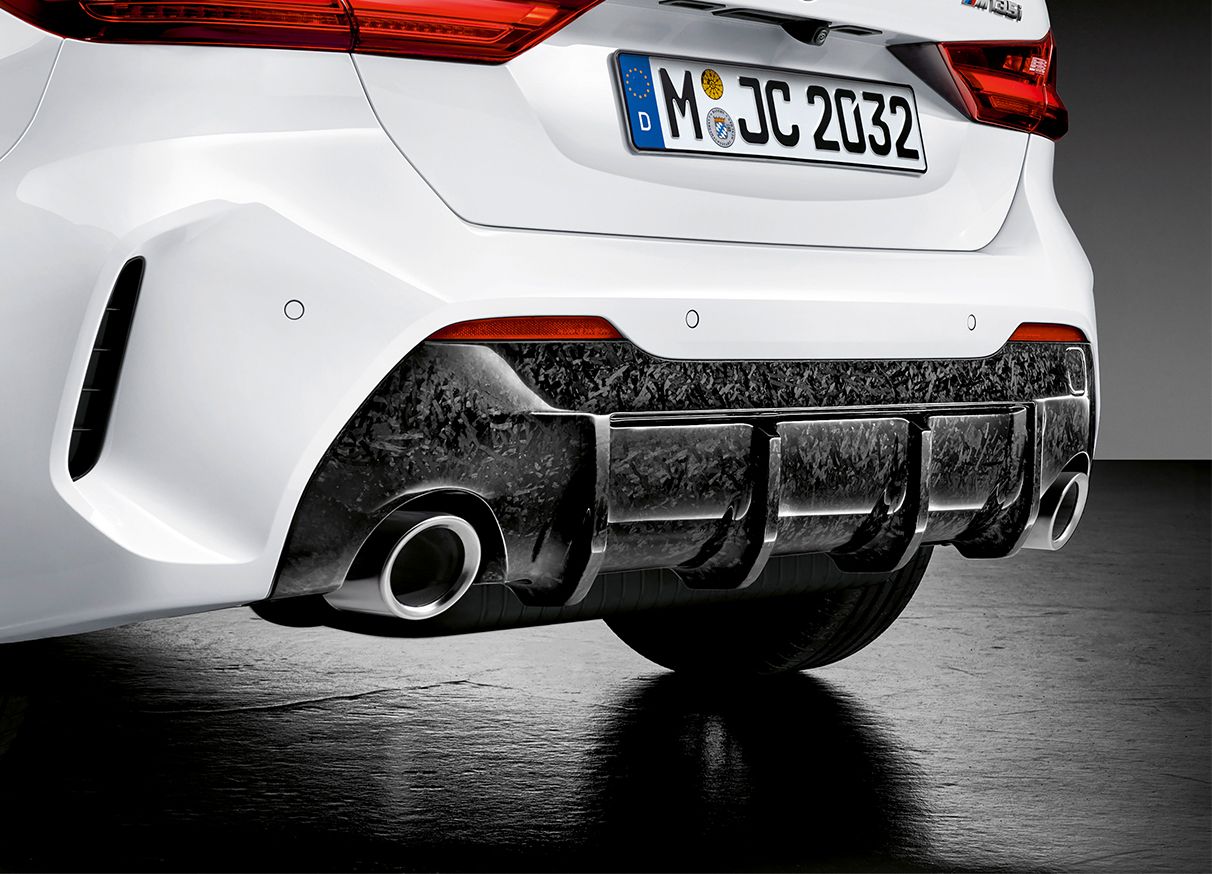 1 Series F40 Rear Diffuser Carbon - OEM