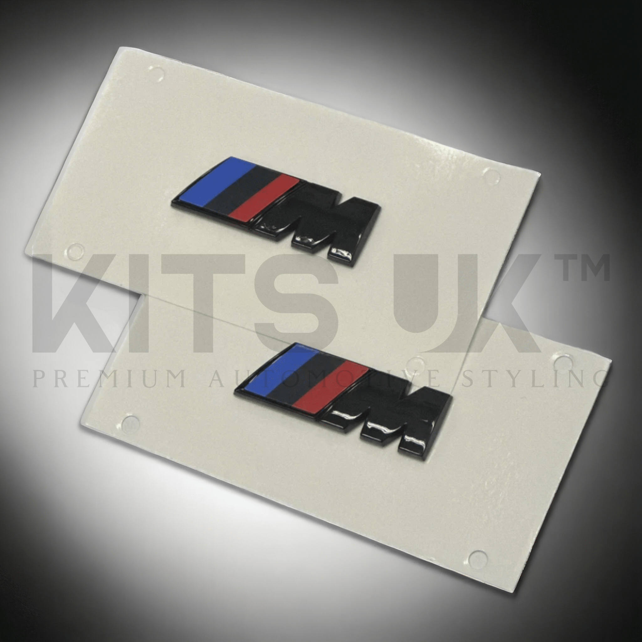 BMW F & G Series Gloss Black Side Wing Badges x1 pair - KITS UK