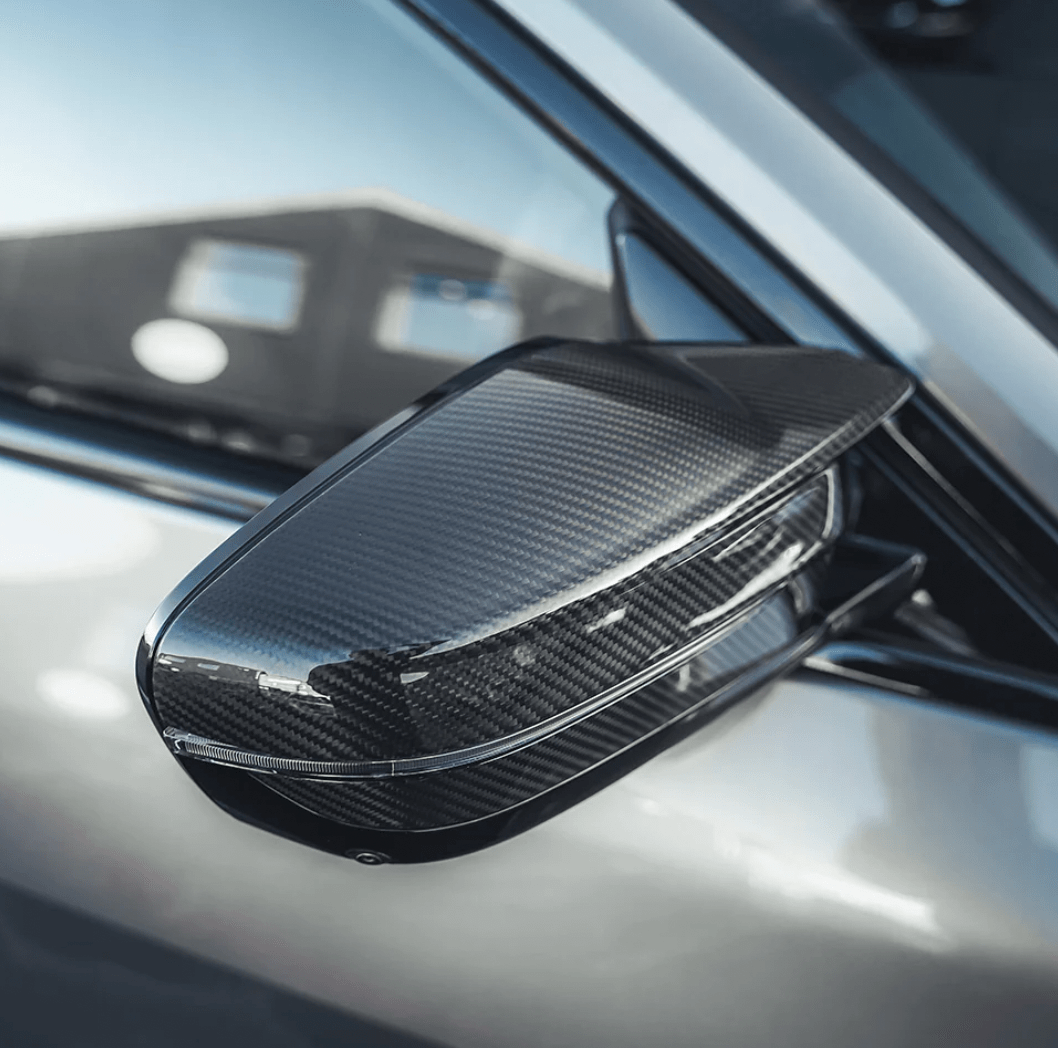 BMW M3/M4 Carbon Fibre Mirror Caps (RHD) - KITS UK