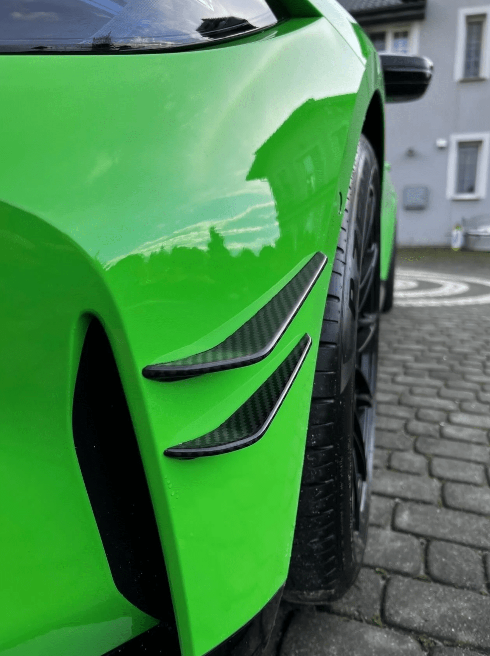 BMW M3/M4 - G80/G81/G82/G82 Front Bumper Canards (Carbon Fibre) - KITS UK