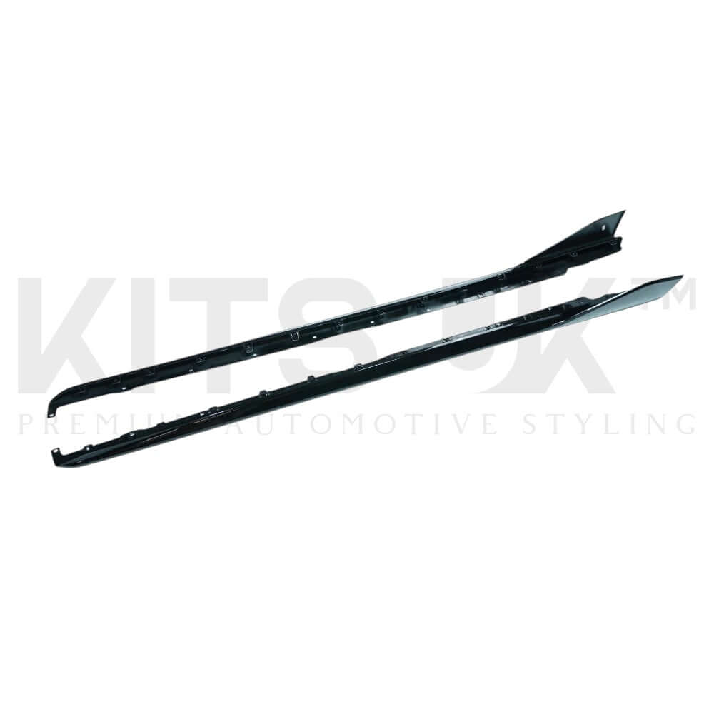 BMW F40 1 series - Gloss black side extentions for enhanced styling and performance.
