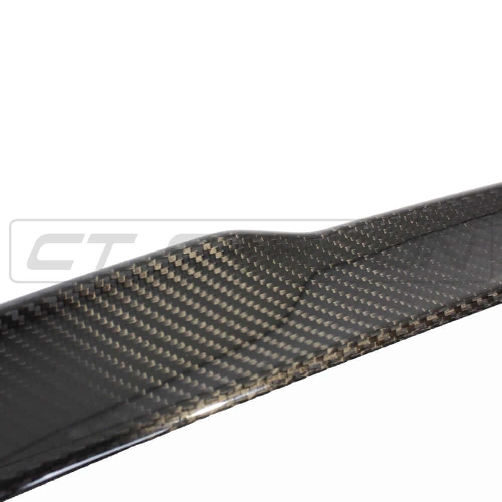 BMW G80 M3 FULL CARBON FIBRE KIT - MP STYLE carbon fibre front splitter detail