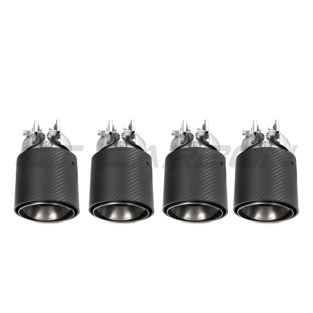 BMW G90/G99 M5 2024+ CARBON FIBRE EXHAUST TIPS - KITS UK