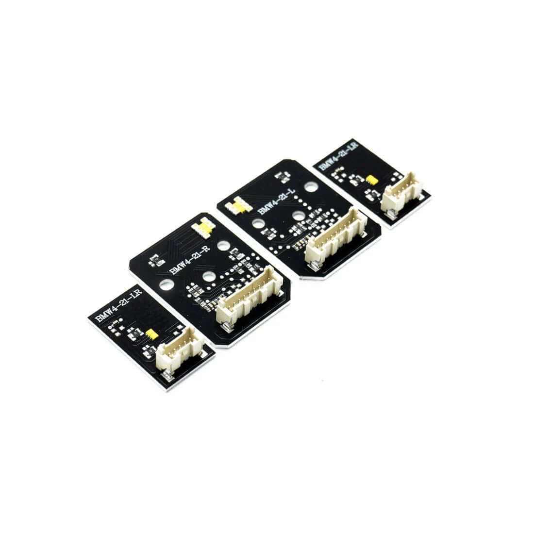 BMW Yellow DRL Modules circuit boards for F & G Series CSL style upgrades.