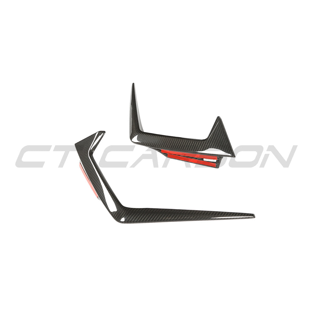 BMW G90/G99 M5 2024+ CARBON FIBRE FRONT BUMPER TRIM - KITS UK