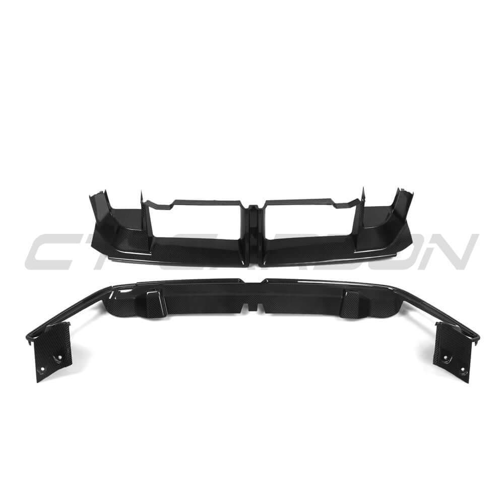BMW G90/G99 M5 2024+ CARBON FIBRE FRONT BUMPER MIDDLE BUMPER TRIM - KITS UK