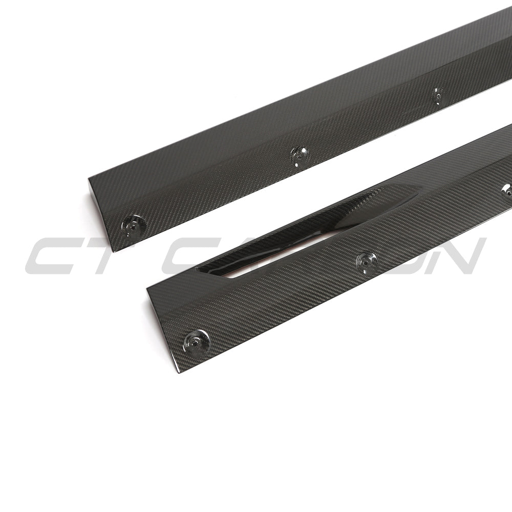 BMW G90/G99 M5 2024+ CARBON FIBRE SIDE SKIRTS - KITS UK