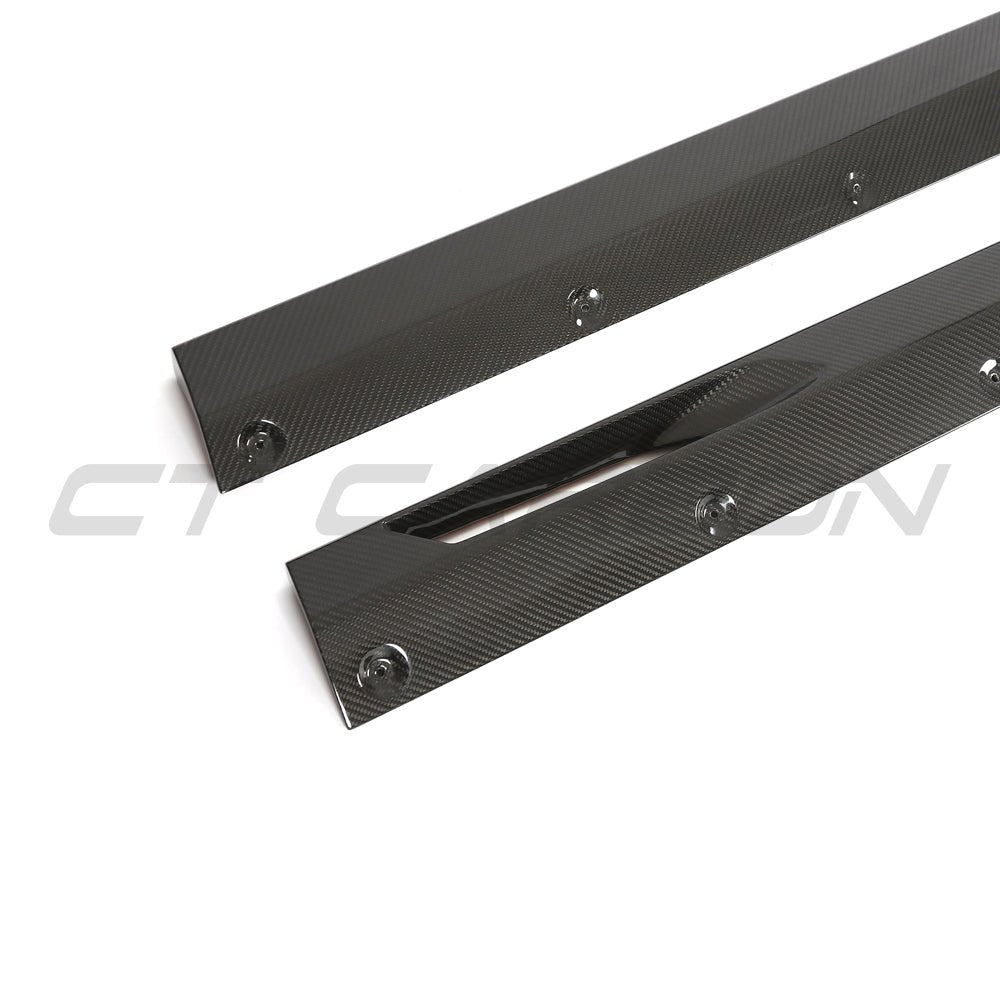 BMW G90/G99 M5 2024+ CARBON FIBRE SIDE SKIRTS - CT DESIGN - KITS UK