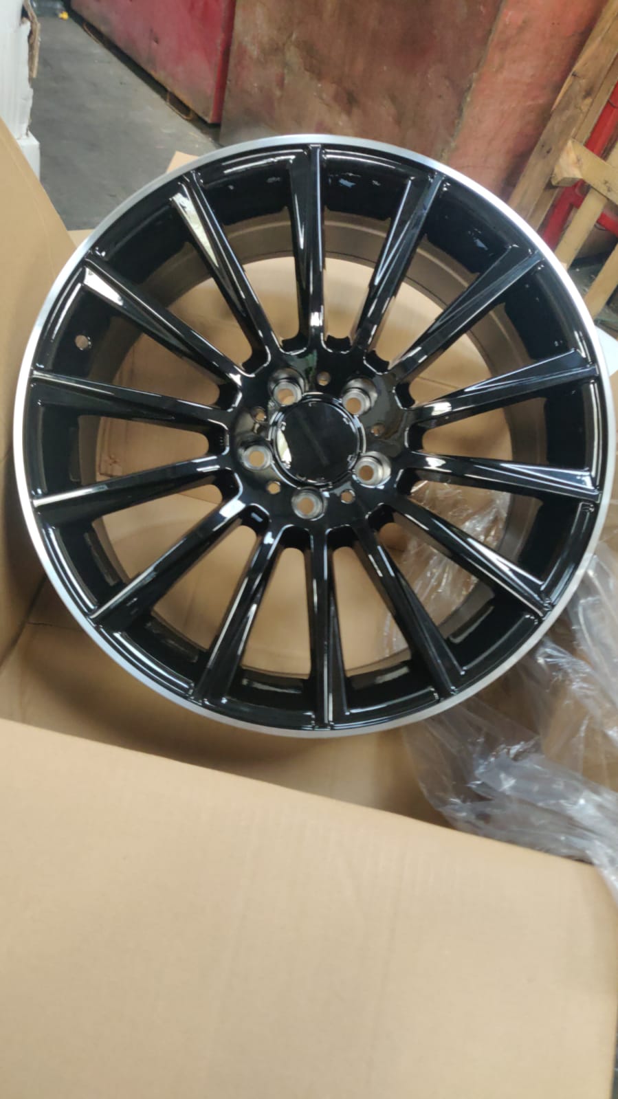 Mercedes W177/A35 Gloss Black 19” Turbine Style Wheels - KITS UK