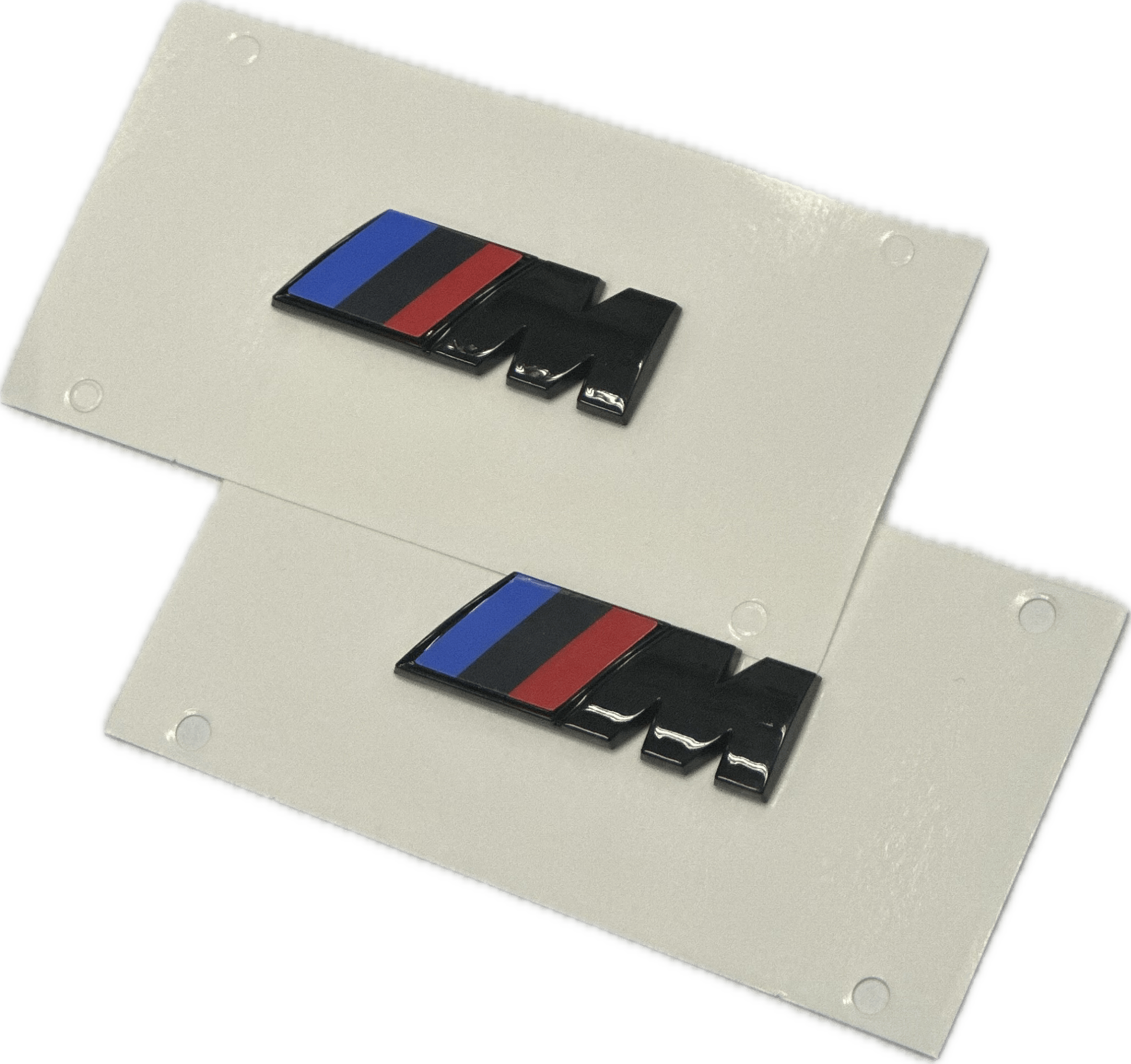 BMW F & G Series Gloss Black Side Wing Badges x1 pair - KITS UK