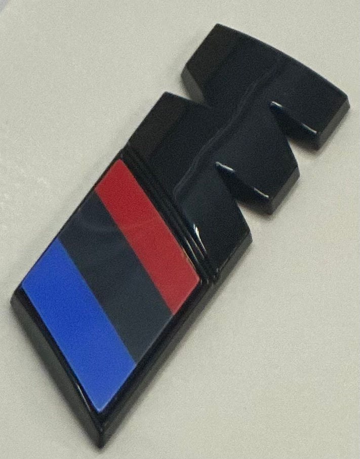 BMW F - G Series Gloss Black Side Wing Badges x1 pair - KITS UK