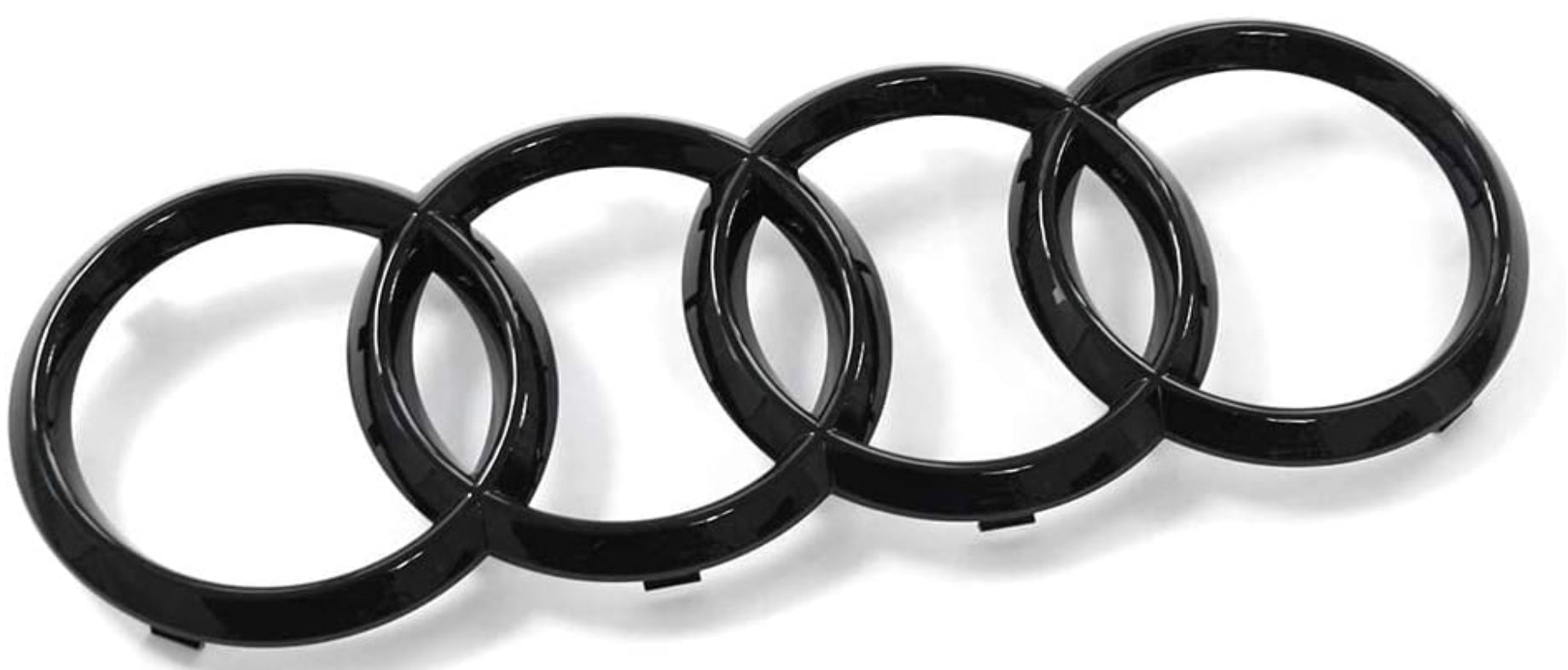 Audi Front Grille Replacement Badge (Gloss Black) - KITS UK