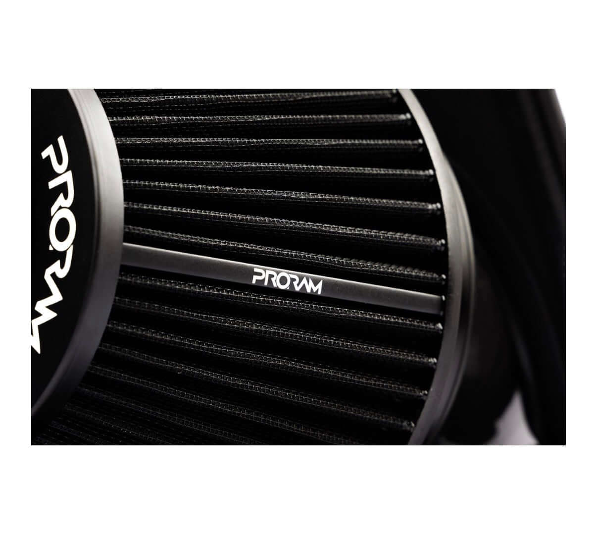 Performance Pleated Induction Kit for BMW 128ti135i & Mini GP F56 filter detail showing black pleated design.