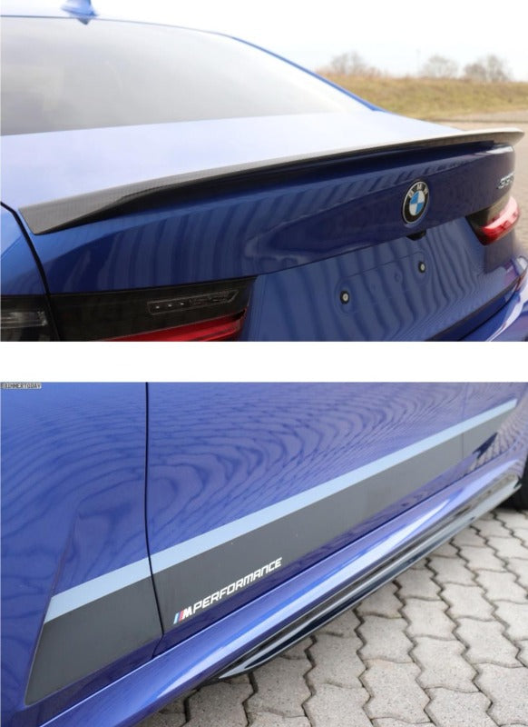 2 Pcs M Performance Sticker Door Side Stripes Skirt Decal For BMW G20 G21 3  Series M340i Touring 2019-On 2021 2022 Accessories - AliExpress