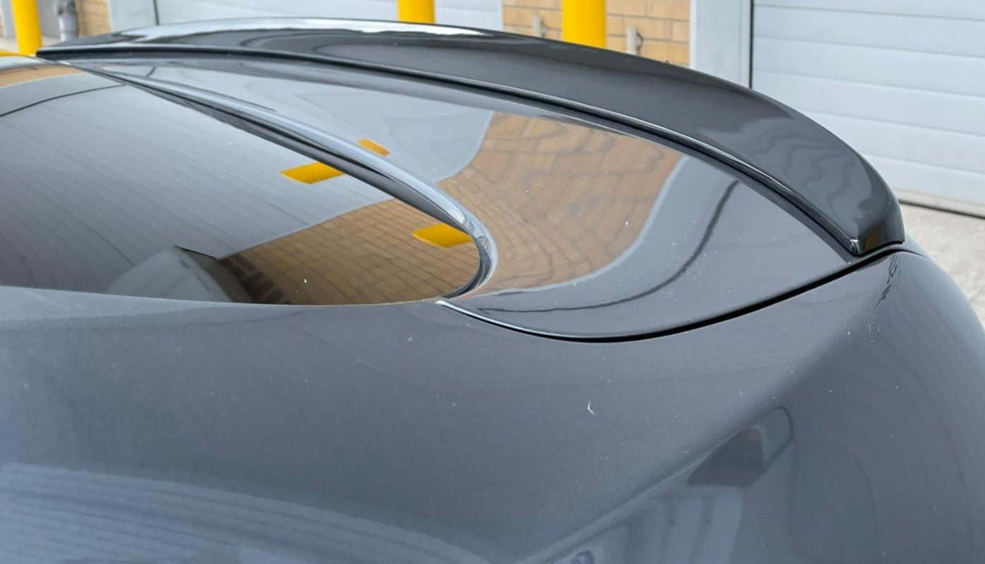 BMW F30 MP Boot Spoiler showcasing the sleek design and glossy finish on a BMW 3 Series F30 model.