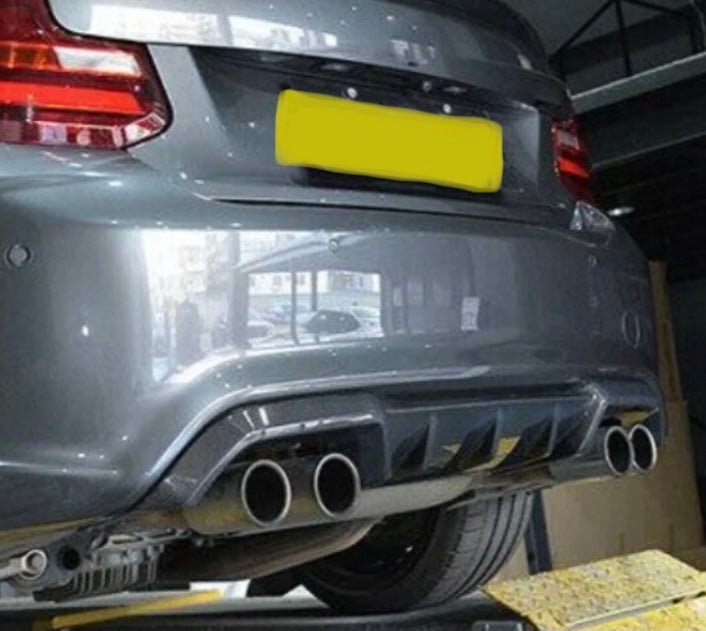 BMW M2/M2C F87 MP Style Carbon Fibre Diffuser - KITS UK
