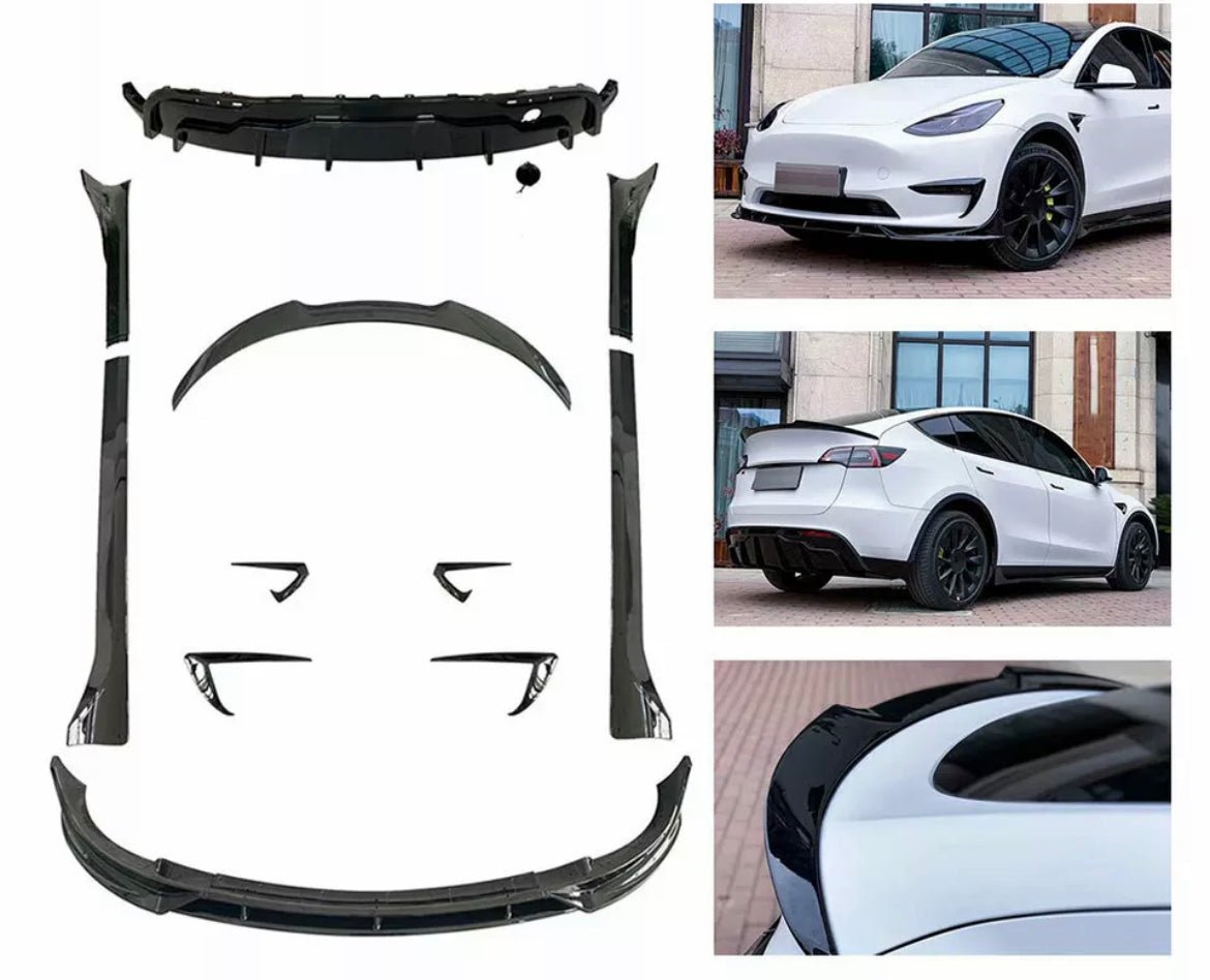 TESLA Model Y Gloss Black Package - KITS UK