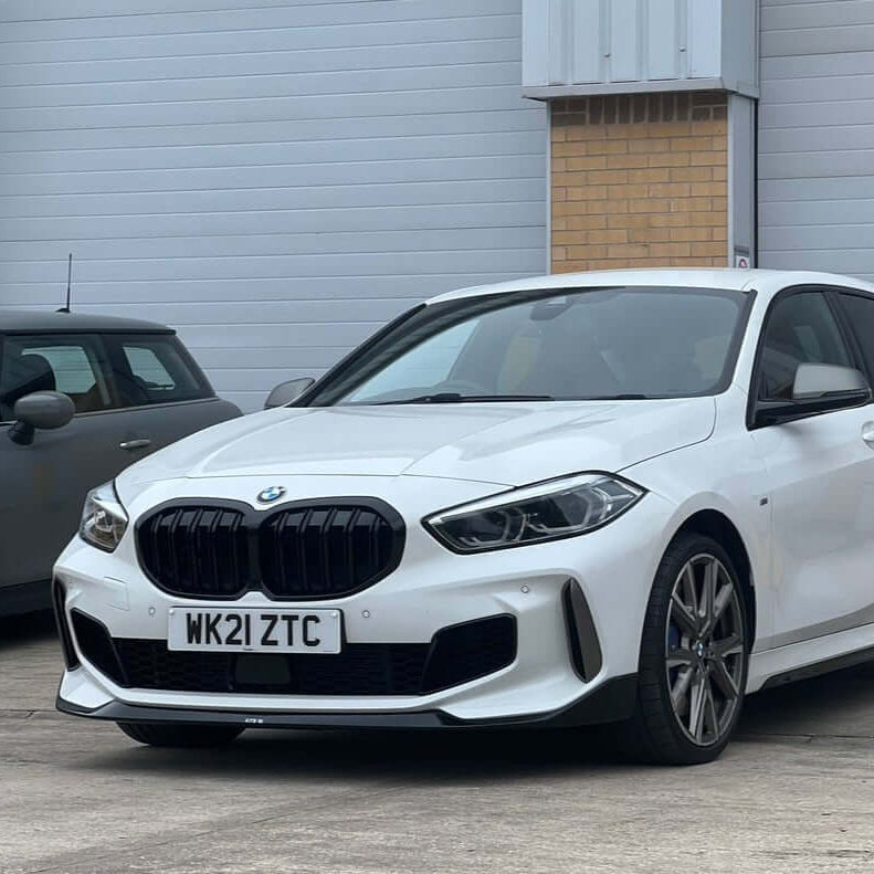 BMW 1 Series F40 grille | Gloss Black Dual Line for extra style and performance