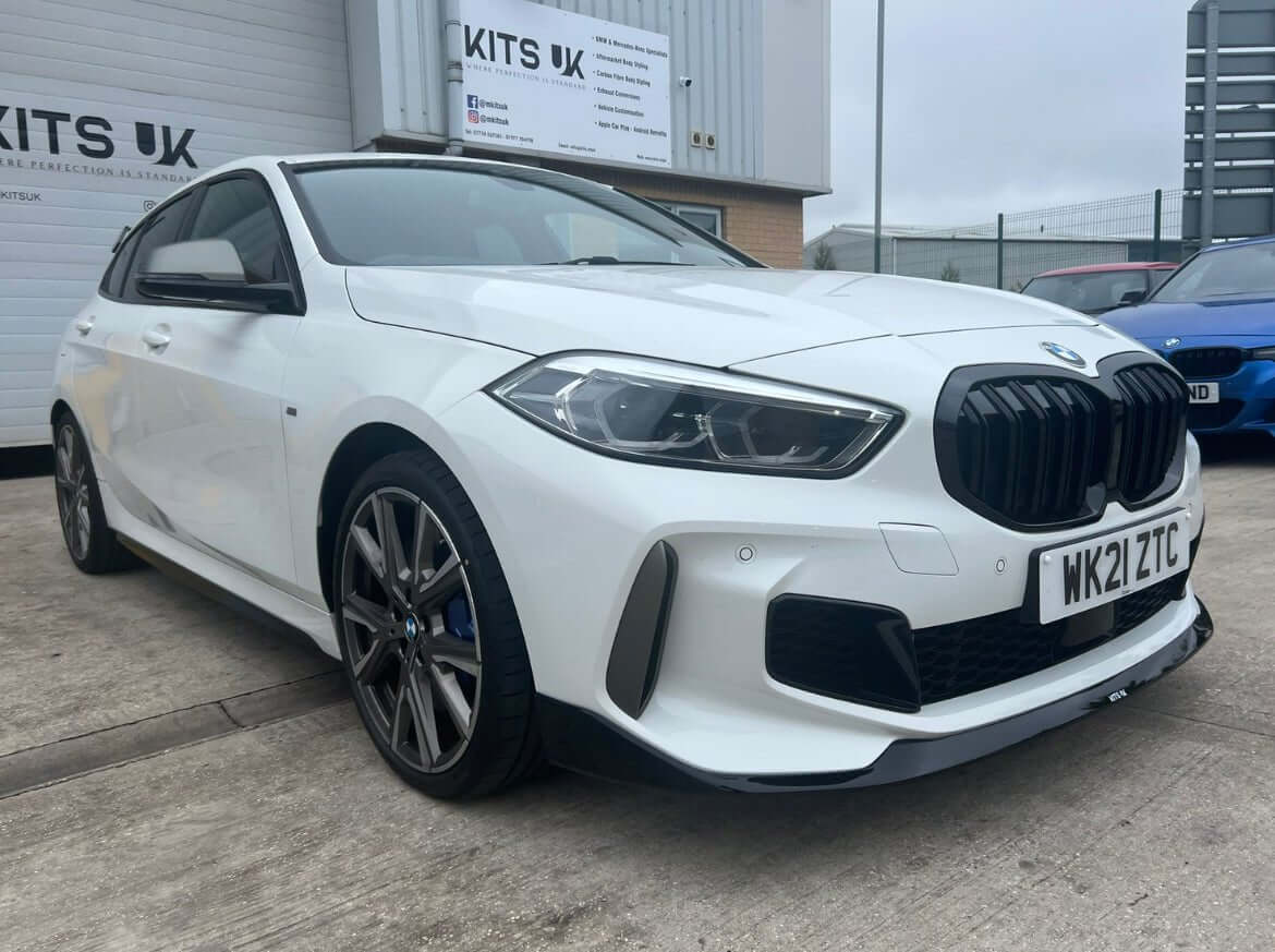 BMW 1 Series F40 grille | Gloss Black Dual Line for enhanced looks