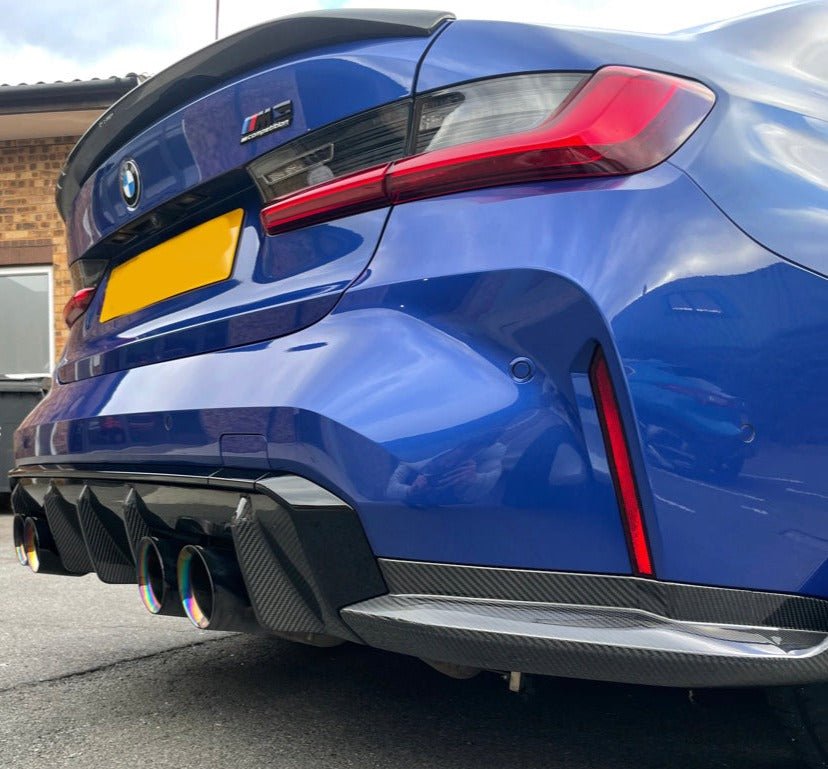 BMW G80 M3/G20 - Carbon Fibre OEM Style Boot Spoiler - KITS UK