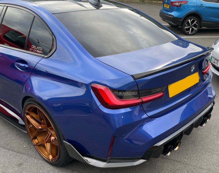BMW G80/G81 M3 - MP Style Carbon Fibre Diffuser - KITS UK
