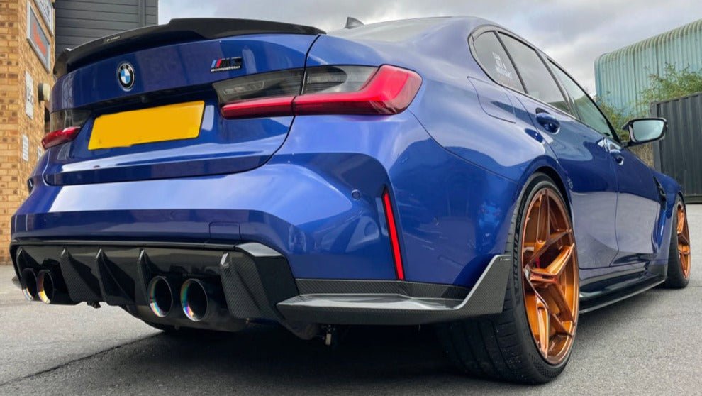 BMW G80 M3/G20 Saloon - Carbon Fibre V Style Boot Spoiler - KITS UK