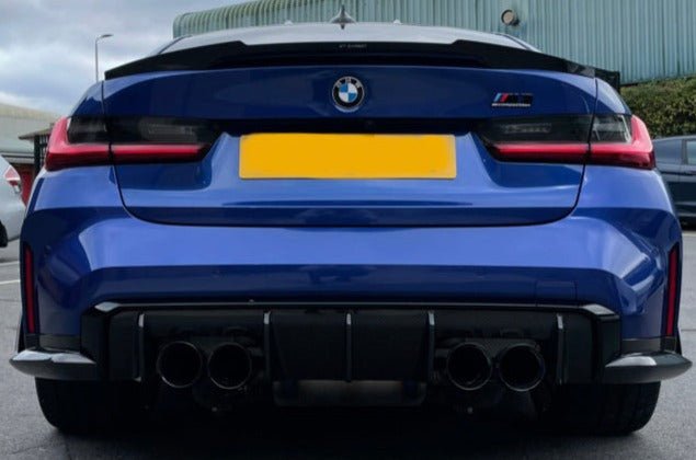 BMW G80 M3/G20 Saloon - Carbon Fibre V Style Boot Spoiler - KITS UK