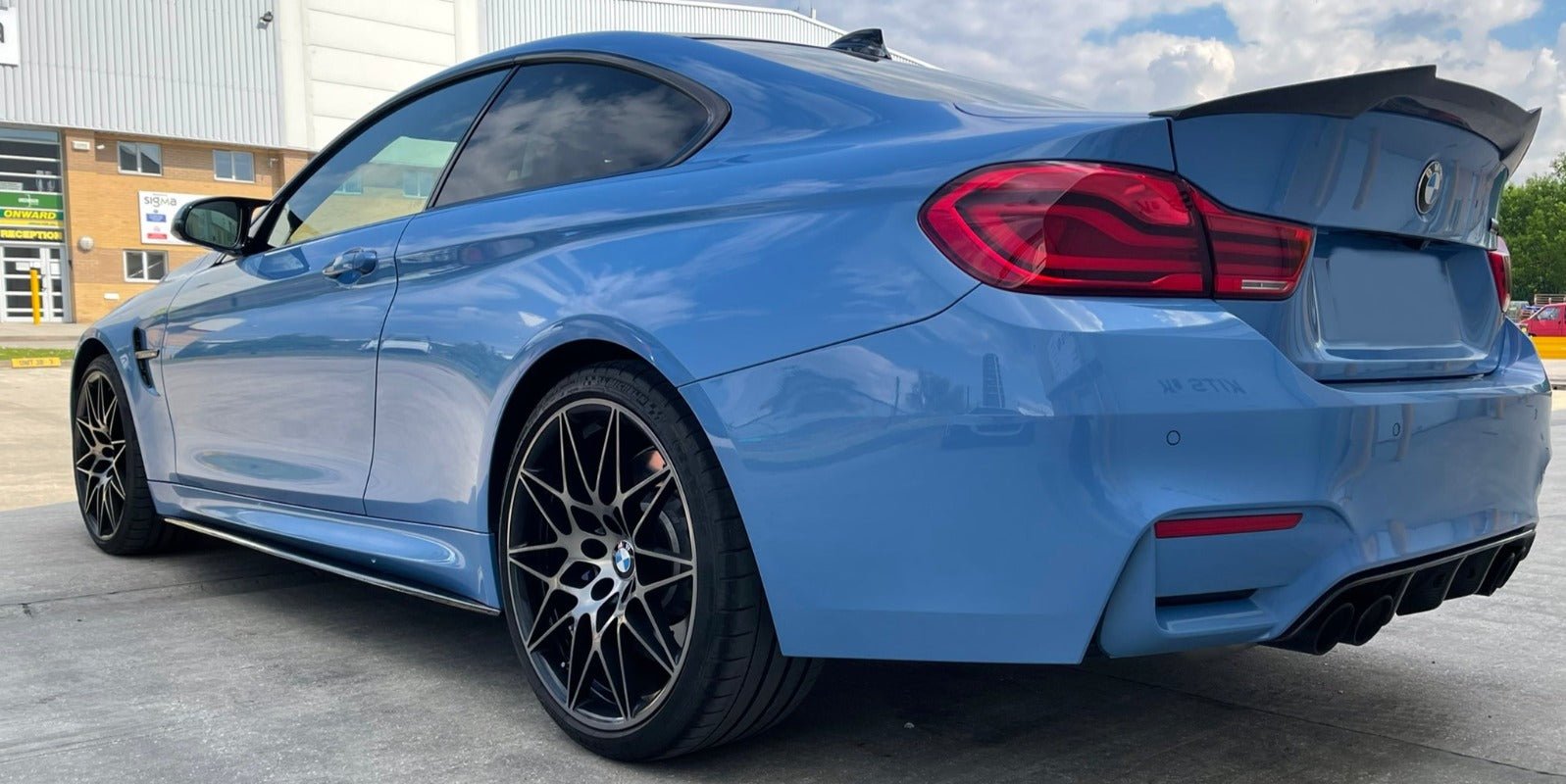 BMW M3/M4 (F80/F82/F83) MP Style Carbon Fibre Diffuser - KITS UK