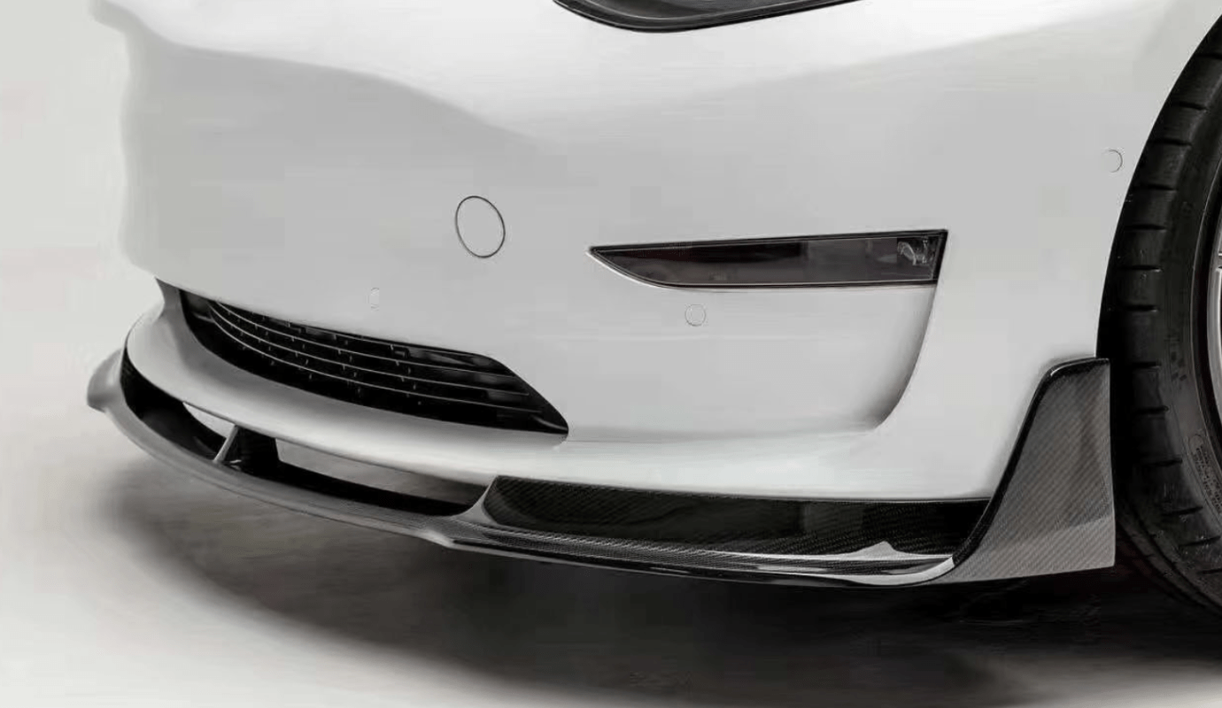 TESLA Model 3 - Carbon Fibre Splitter - KITS UK