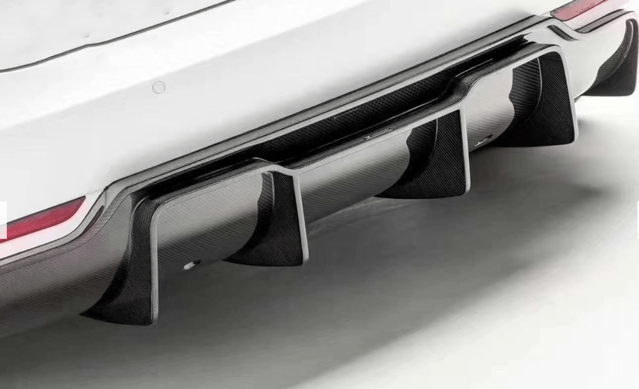 TESLA Model 3 - Carbon Fibre Diffuser - KITS UK