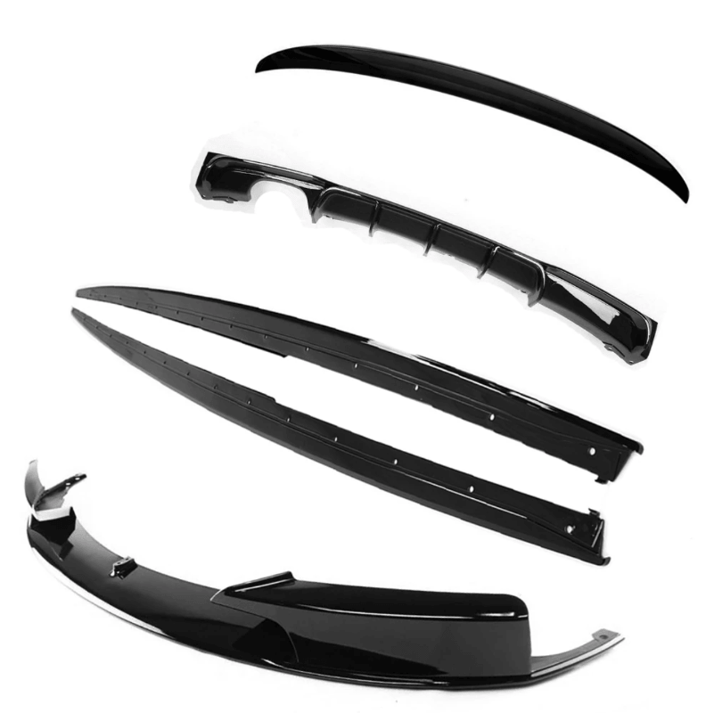BMW F30 Performance Package full set of exterior styling parts for 2013-2019 BMW 3 Series models.